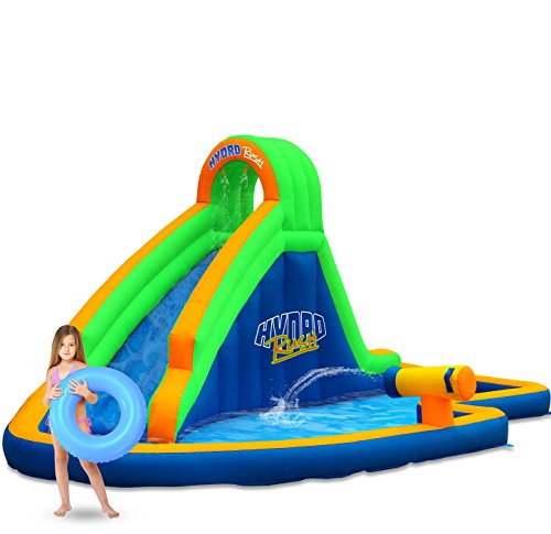 Blast Zone Hydro Rush Inflatable Water Park with Blower